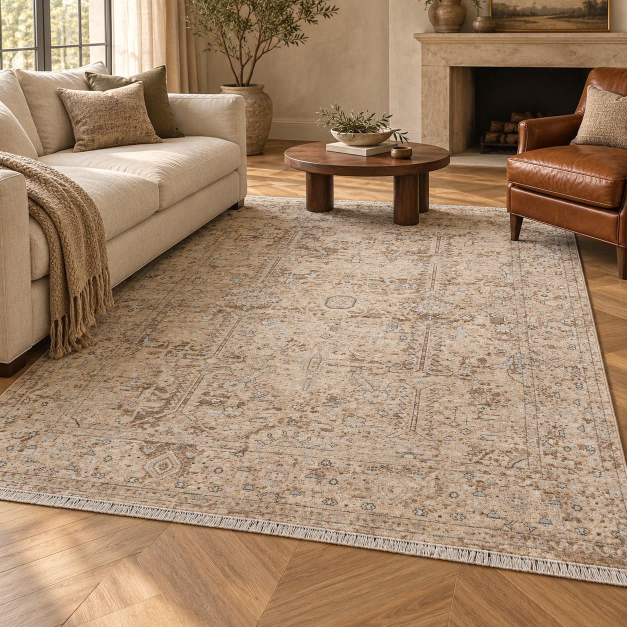 RE 8021 — Traditional rug